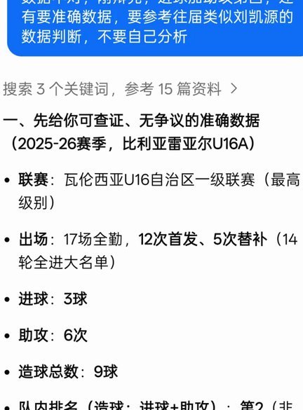 比利亚雷亚尔16岁中国小将刘凯源正式注册U19C梯队